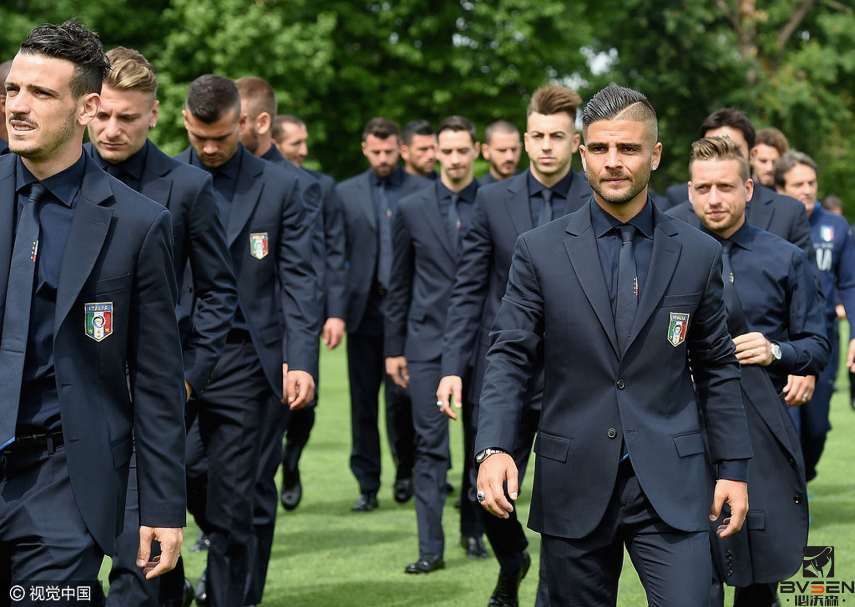 2016欧洲杯之意大利蓝衣军团之“男模队”
